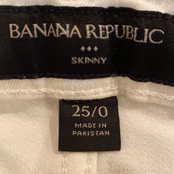 Banana Republic White skinny jeans - Picture 8 of 8